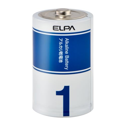 エルパ(ELPA) アルカリ乾電池 単1形×4本 防災備蓄 10年保存可能 LR20-AD4SBS 送料無料