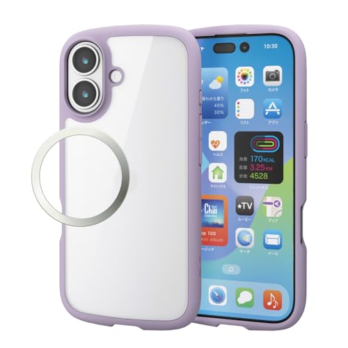 Rakuten - エレコム iPhone 17 ケース カバー クリア 耐衝撃 衝撃吸収 ハイブリッド 薄型 軽量 ストラップホール付き 全周エアークッシ 送料無料