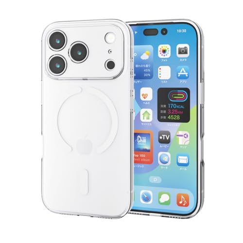Rakuten - エレコム iPhone 17 Pro ケース カバー クリア 極限設計 MAGKEEP 薄型 ソフト TPU 耐衝撃 衝撃吸収 ストラッ 送料無料