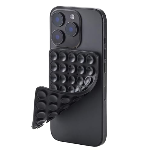 エレコム スマートフォン用 吸盤シリコンパッド 両面吸盤タイプ 持ち運びやすいコンパクトサイズ タコ..