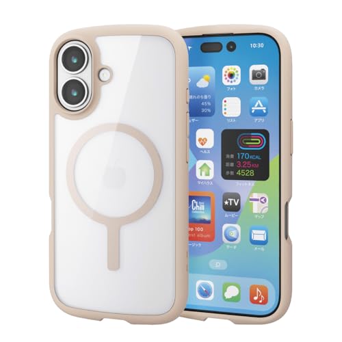 乐天商城 - エレコム iPhone 17 ケース カバー クリア 耐衝撃 衝撃吸収 マグネット ハイブリッド 薄型 軽量 ストラップホール付き 全周 送料無料