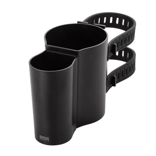 ブラック/-/PDA-STN80BK・パッケージ個数:1・リフトなどの特殊車両や棚の柱に丈夫なシリコンラバーで巻き付け固定できます。・シリコンラバーは向きを変えて縦にも横にも巻き付けできます。・ドリンクだけでなくペンなども収納できます。・スマホの収納にも便利です。●リフトなどの特殊車両や棚の柱に丈夫なシリコンラバーで巻き付け固定できます。 ●シリコンラバーは向きを変えて縦にも横にも巻き付けできます。 ●ドリンクだけでなくペンなども収納できます。 ●スマホの収納にも便利です。 ■総耐荷重：1kg ■サイズ：約W89×D156×H120mm ■重量：約222g ■内寸： 【開口部】 大/直径約80mm、小/直径約52mm 【底部】 大/直径約76mm、小/直径約46mm ■ベルト長：約300mm ■ベルト幅：約25mm ■ベルト厚み：約4mm ■材質：ABS、シリコン