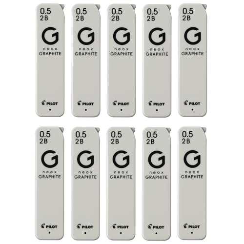 乐天商城 - PILOT シャープ替芯 ネオックス・グラファイト 0.5mm 2B 10個 10HRFG052B 送料無料