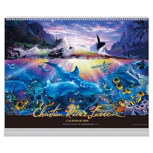 2026年カレンダー クリスチャン・リース・ラッセン 送料無料