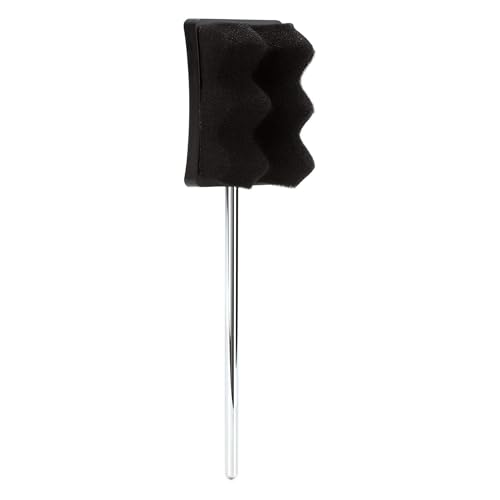 ツインペダル用-/-/BSQ5S・パッケージ個数:1・音量を抑えたバスドラムサウンドが得られるスポンジ製ヘッドのペダルビーター・従来モデル(BSQ10S)に対して横幅が約半分となりツインペダルでも使用可能・重量：83g *BSQ10Sと同じ・シャフト径：6.3mm・ヘッド材質：スポンジドラムペダルのビーターと取り換えて使用することで、 音量を抑えたバスドラムサウンドが得られる、スポンジ製ヘッドのペダルビーター。 従来モデル BSQ10Sに対して横幅が半分のサイズとなっており、ツインペダルでもご使用いただけます。 また、ビーターの自体の重量はBSQ10Sと同じになるように設計してあり、あたかも通常のビーター装着のドラムペダルを踏んでいるような感覚で演奏することが可能です。 音量を抑えたドラムの演奏をしたい。でもバスドラムをずっと弱く踏み続けるのはストレス・・・。 そんなドラマーの悩みを解決するアイテムが、このSOFT SOUND BEATER (ソフトサウンド ビーター) です。 使い方はシンプルで、お手持ちのドラムペダルのビーターと付け替えるだけ。 アコースティックライブや小さいステージでの演奏、繊細さが要求される楽曲でのアンサンブルなど、様々なシチュエーションで活躍します。 もちろん、ドラムセットを使っての練習の際にもお勧めです。 このビーターの特長はそのビーターヘッド。防音室などの壁に吸音材として使われる波型スポンジを採用しており、バスドラムのボリュームを抑えるのに大きな効果があります。 また、適度な重量感によるバウンスと、打面部分の曲面が生みだす『ヘッドをヒットした瞬間の自然な踏み心地』によって、通常のビーターを使用した際に近い操作感を実現。ペダル操作によるダイナミクスのコントロールや、細かいフレージングを可能にします。 ドラムセットを使っての練習、大きな音を出せない環境での演奏など、アイデア次第で様々な活用が可能な画期的なビーターです。 SPEC. ■ 重量 : 83g　　*BSQ10Sと同じ ■ シャフト径 6.3mm ■ ヘッド材質 : スポンジ サイズ a : 50mm b : 75mm c : 135mm (シャフト径は6.3mm)