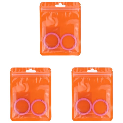 Rakuten - 清原(KIYOHARA) カラー カラビナ 大 2個入り×3袋 直径40mm R レッド OSH-10S3 送料無料