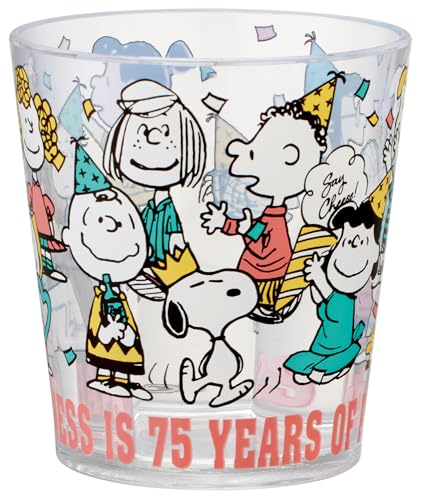スケーター(Skater) アクリル コップ 280ml スヌーピー 75th アニバーサリー KSA4-A 送料無料