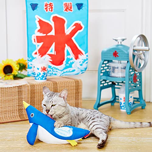 ペティオ (Petio) 猫用おもちゃ ひんやりけりぐるみ ペンギン ブルーハワイ 送料無料