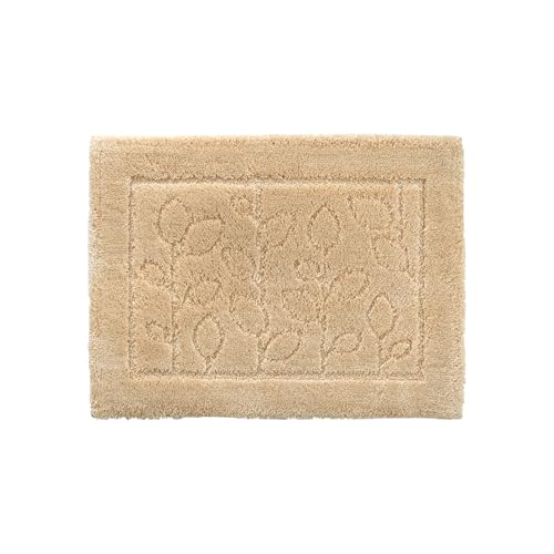 オカ(OKA) 乾度良好ファイン バスマット 約45cm×60cm ベージュ (吸水 速乾 抗菌防臭 滑り止め 洗える かんどりょうこう 送料無料