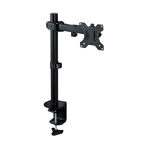 ブラック/13〜32インチ/DPA-SS03BK・Color:ブラックSize:13〜32インチ・パッケージ個数:1・13インチから32インチのモニターに対応したモニター用アームです。可動範囲:パン:左90度/右90度、ローテーション:36...