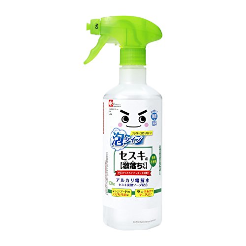 セスキの激落ちくん 密着泡スプレー 洗剤 500ml (アルカリ電解水 + セスキ炭酸ソーダ) 送料 ...
