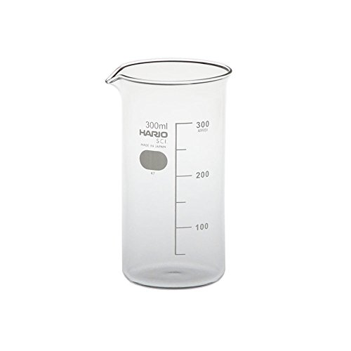 HARIO (ハリオ) トール ビーカー H-32 ビーカーシリーズ 300ml クリア 日本製 TB-300-H32 1個入 送料無料