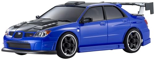 京商 (Kyosho) ASC MA020 スバル インプレッサ エアロバージョン with カーボンボンネット メタリックブルー ミニ 送料無料