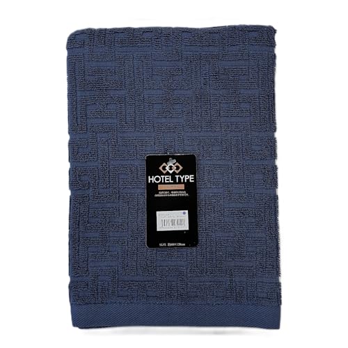 林(Hayashi) バスタオル ホテルタイプ バラエティカラー5 60×120cm ネイビー BO801409 送料無料