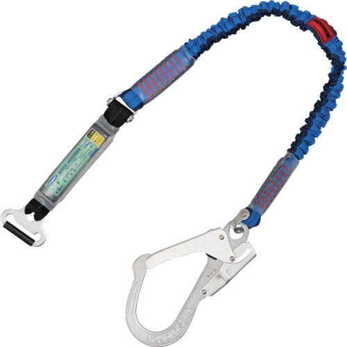 [藤井電工] 胴ベルト型 墜落制止用器具用副ノビロンランヤード D環止めなしブルー 青 TBL-AT-NV-S5931-..