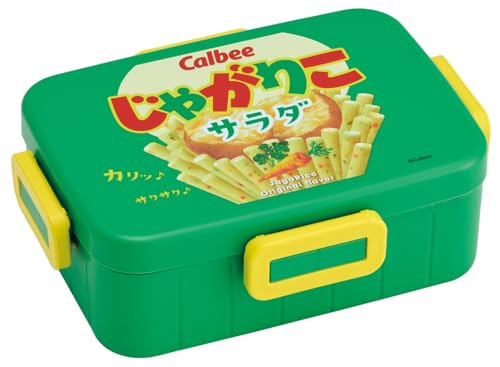スケーター(Skater) 大人用 弁当箱 4点ロック ランチボックス 650ml 食洗機対応 日本製 お菓子シリーズ じゃがりこ サラ 送料無料