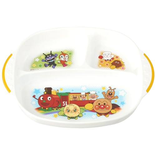 レック アンパンマン ランチプレート (25×19.5×3.5cm) 電子レンジ ・ 食洗機 ・ 煮沸消毒 OK/すべり止め付 送料無料