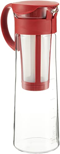 HARIO (ハリオ) 水出し コーヒーポット 1000ml レッド MCPN-14R 送料無料