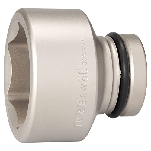 トネ(TONE) インパクト用ソケット 8NV-60 差込角25.4mm(1) 二面幅60mm 送料無料