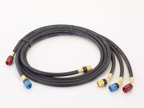 イチネンTASCO TB132ES-2 スイベル式チャージホース 90cm 青 (単品) 送料無料