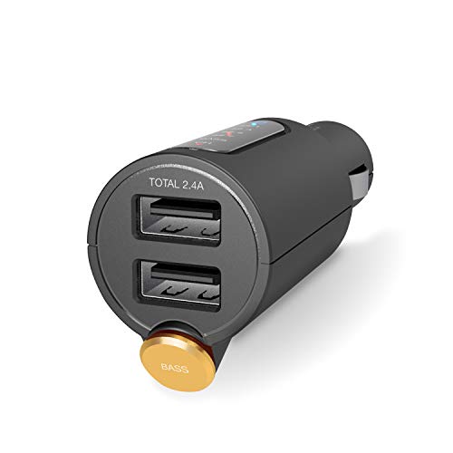 ���쥳�� FM�ȥ�󥹥ߥå���/Bluetooth/USB2�ݡ�����/2.4A/���㲻��/�֥�å� ����̵��