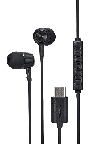 乐天商城 - エレコム Type-C イヤホン マイク付き iPhone 16e/ 16シリーズ /15対応 【通話可・音声調整可】 タイプC カナル 送料無料