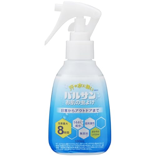 バルサン 史上最高濃度 イカリジン15% 虫よけスプレー 100ml (汗や水に強い)/ 効果最大8時間 / トコジラミ ・ マダニ に 送料無料