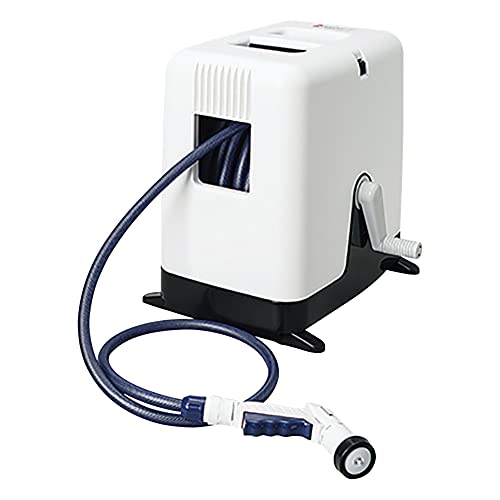 タカギ(takagi) ホース ホースリール オーロラBOXYツイスター 30m ねじれに強い カバー付き RC330TNB ..