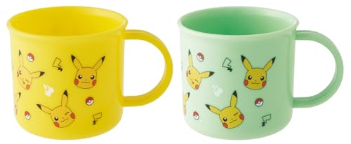 ピカチュウ2個/-/KE4AAGW-71056・Color:2個・パッケージ個数:1・サイズ：10×7.4×6.8cm・材質：ポリプロピレン・原産国：日本色柄違いの抗菌コップ2個セット。 SIAA抗菌加工。 Ag+銀イオンで抗菌仕様。 細菌...