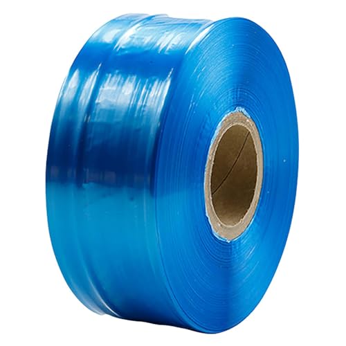 松浦産業 ひも ロープ シャインテープ レコード巻 1巻 幅50mm×長さ470m 日本製 青 送料無料