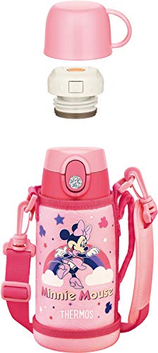 サーモス 水筒 真空断熱2ウェイボトル 0.6L/0.64L ミニー ピンク FJO-600WFDS P 送料無料