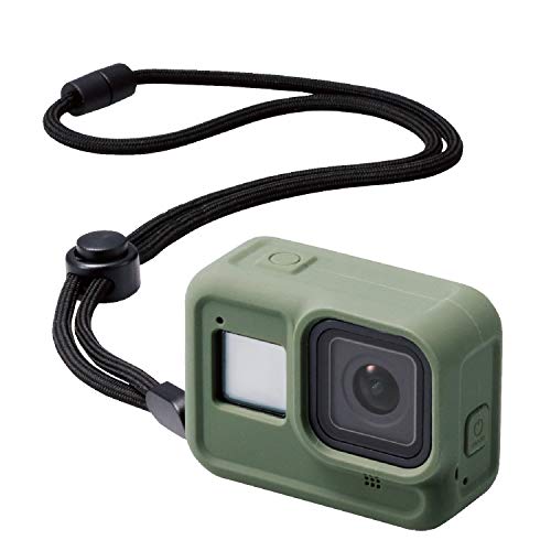 エレコム GoPro HERO8 Black ケース ZEROSHOCK オリーブグリーン AC-GP8BZEROCGN 送料無料
