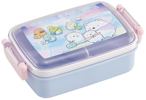 乐天商城 - スケーター(Skater) お弁当箱 子供用 450ml ふわっと盛れるドーム型ふた ランチボックス 1段 日本製 すみっコぐらし しろ 送料無料