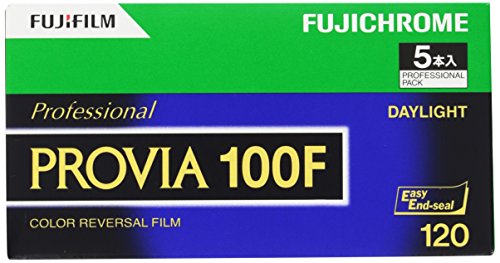 富士フイルム(FUJIFILM) リバーサルフィルム フジクローム PROVIA 100F ブローニー 12枚 5本 120 PROVI 送料無料