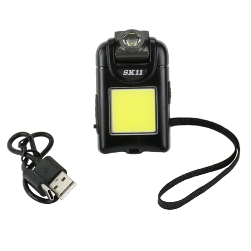SK11(エスケー11) 充電式LEDミニライト メインライト1000lm(3段階調光)/トップライト60lm スタンド・マグネット付ク 送料無料