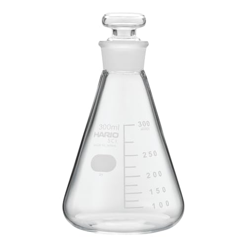 HARIO 共栓三角フラスコ300ml（TS27） TSF-300-SCI 送料無料