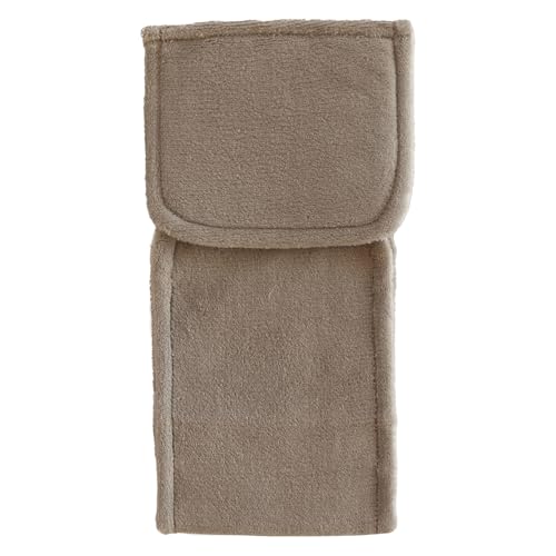 ホルダーカバーブラウン/ホルダーカバー/4548622398755・Color:ブラウンStyle:ホルダーカバー・パッケージ個数:1・品質：ポリエステル100％、成型部品 ポリプロピレン・生産国：中国・重量：48グラム・装着可:成型部品がペーパーホルダーの隙間(※厚さ4mm以上、幅113mm以上)に差し込める場合・お洗濯の時は成形部品を必ず外してくださいシンプル＆リーズナブルながらも使い勝手にこだわったトイレシリーズです。