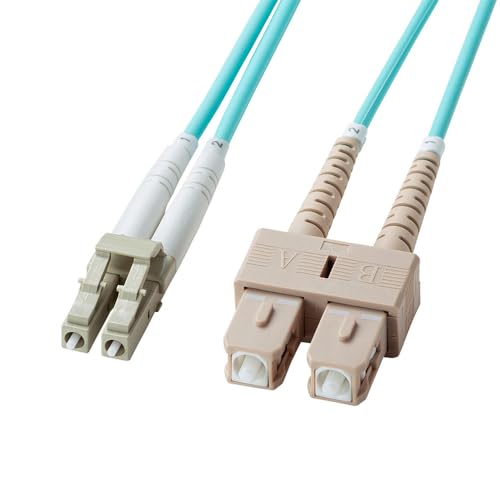 ����掠�ץ饤 �䶯�ᥬ�ͷ����ե����Х����֥�ʥޥ��OM3��LC��2-SC��2��1m�� HKB-HOM3LCSC-01 ����̵��