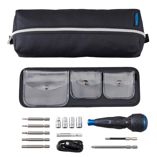 ホーザン(HOZAN) 輪業用電動ドライバーセット 電動ドライバーセット 自転車整備作業効率化 ニップルビット ヘックスビット ソケット 送料無料