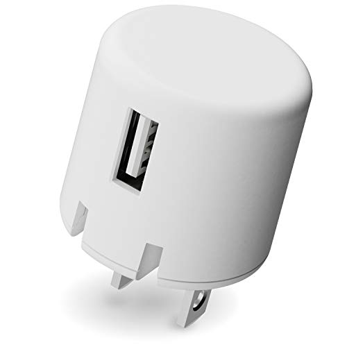 1)充電器単体ホワイト/-/MPA-ACU07WH・パッケージ個数:1・この商品はiPhone 13 mini / iPhone 13 / iPhone 13 Pro / iPhone 13 Pro Max にも対応しています。他対象は弊社HPをご確認ください。・家庭用コンセントからスマートフォン等を充電、給電できるAC充電器です。・携帯に便利なコンパクト設計のデザインを採用しています。・スマートフォン等に付属もしくは対応する充電用USBケーブルを使用して充電可能です。※本製品に充電用ケーブルは付属していません。・未使用時は電源プラグを折りたたんで充電器本体に収納可能です。スッキリとコンパクトに収納できるので、持ち運びにも便利です。【 仕様 】 ■ 対応機種:USB Type-Aポートから5W(5V/1A)までの出力で充電、給電可能な機器 ■ コネクタ形状:USB Type-A(メス)×1 ■ 定格入力電圧:AC100-240V 50/60Hz ■ 定格入力電流:0.2A ■ 定格出力電力:5W ■ 定格出力電圧:5V ■ 定格出力電流:1A ■ 外形寸法:約 幅33mm×厚み32mm×高さ33mm ※ACプラグ収納時 ■ 重量:約27g ■ カラー:ホワイト ■ コンセントプラグ仕様:90度スイング構造、耐トラッキングスリーブ付 ■ 法令:◇PSE 特定電気用品 ■ 使用可能地域:日本 ■ 期間:1年 ■ その他:コンパクト設計 【 説明 】 ■ 家庭用コンセントからスマートフォン等を充電、給電できるAC充電器です。 ■ 携帯に便利なコンパクト設計のデザインを採用しています。 ■ スマートフォン等に付属もしくは対応する充電用USBケーブルを使用して充電可能です。※本製品に充電用ケーブルは付属していません。 ■ 未使用時は電源プラグを折りたたんで充電器本体に収納可能です。スッキリとコンパクトに収納できるので、持ち運びにも便利です。 ■ トラッキング現象による火災の防止に役立つ、絶縁キャップ付きのコンセントプラグを採用しています。 ※ 端末本体や充電器が濡れた状態で充電すると、異常な発熱・焼損の原因となり大変危険ですのでおやめください。 【商品に関するお問い合わせ】 エレコム総合インフォメーションセンター TEL. 0570-084-465 FAX. 0570-050-012 受付時間 / 10:00~19:00 年中無休