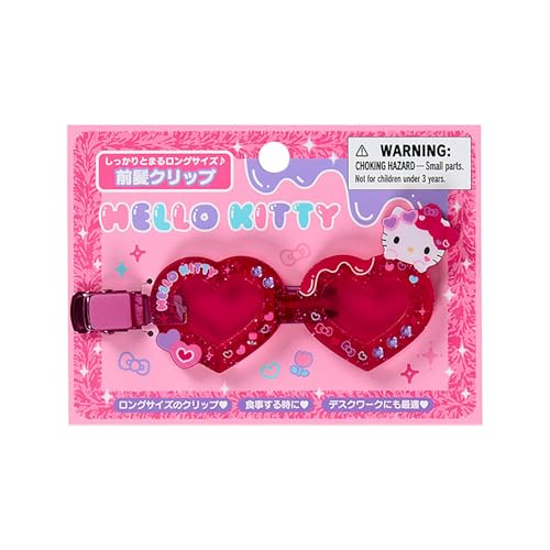 サンリオ(SANRIO) 前髪クリップ（#サンリオ学園きらめき祭） ハローキティ アクリル・スチール メイク 食事 デスクワーク 対象年 送料無料