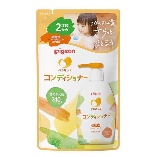 PIGEON ピジョン ぷちキッズコンディショナー 詰めかえ用 240g フレッシュアップルの香り 送料無料