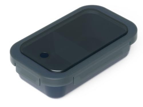 乐天商城 - アスベル 弁当箱 パッキン一体型 ランタス WTL-650 650ml ブラック 冷凍可 抗菌 1段 送料無料