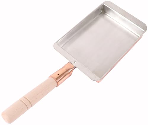 遠藤商事 TKG 銅玉子焼き 関西型 13.5cm 幅135×奥行180mm ガス火対応 質量(kg)0.68 銅の優秀な熱伝導率で、す 送料無料