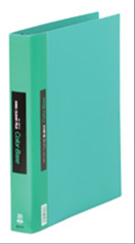 キングジム クリアファイル カラーベース 差替式 最大収納100ポケット 30穴 A4タテ 緑 139W-G 送料無料