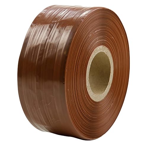 松浦産業 ひも ロープ シャインテープ レコード巻 1巻 幅50mm×長さ470m 日本製 茶 送料無料