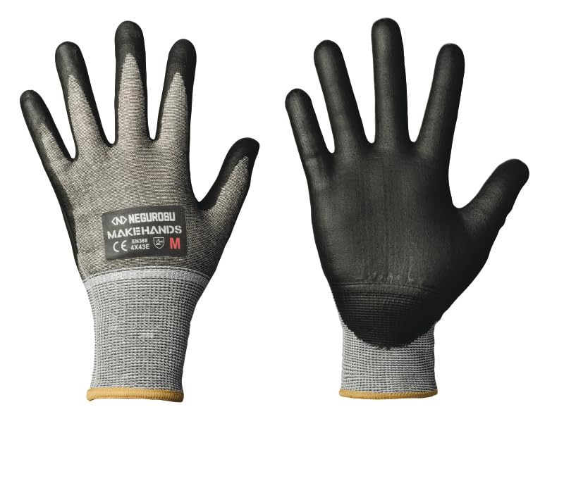 ネグロス電工 MAKEHANDS メイクハンズ 耐切創手袋 ニトリルゴム付き CRG18EG-M 送料無料