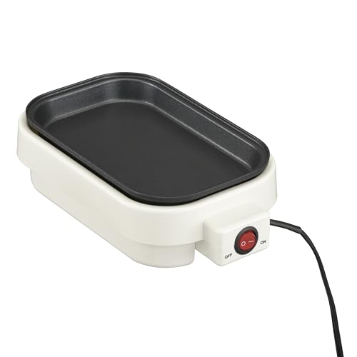 オーム(OHM) ミニホットプレート COK-YH500B-W 08-5403 オーム電機 送料無料