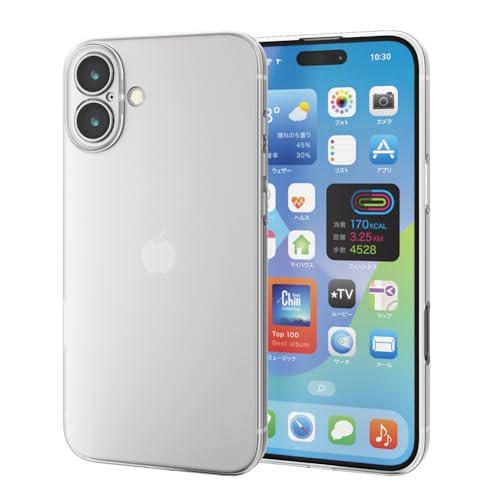 Rakuten - エレコム iPhone 16 Plus ケース クリア 極限設計 ソフト TPU クリア PM-A24BUCTKCR 送料無料