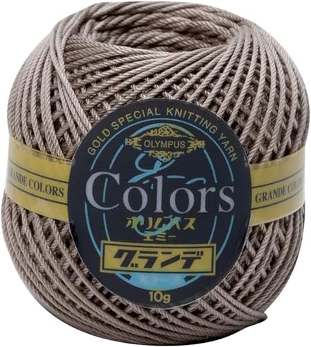 乐天商城 - オリムパス 製絲 エミーグランデカラーズ レース糸 Col. 814 ライトアンバー 系 10g 約44m 3玉セット 送料無料